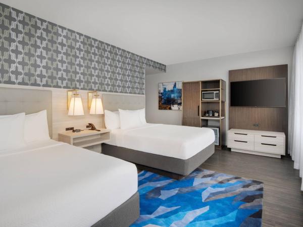 Courtyard by Marriott Atlanta Downtown : photo 1 de la chambre chambre avec 2 grands lits queen-size 