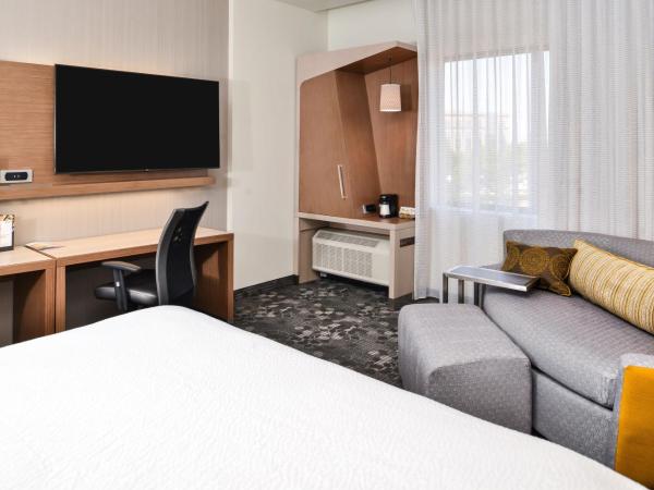 Courtyard by Marriott Charlotte Northlake : photo 1 de la chambre chambre lit king-size avec canapé-lit