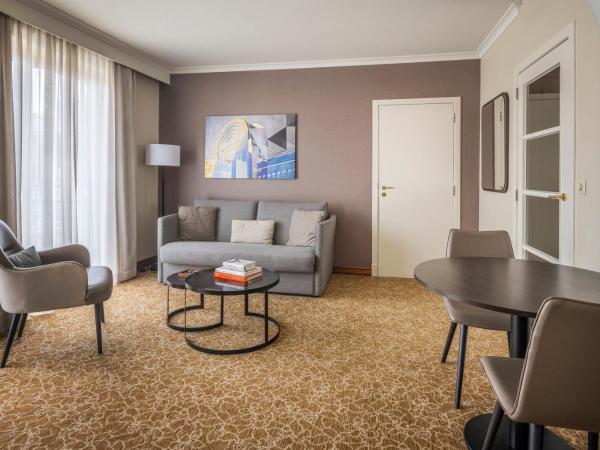 Marriott Executive Apartments Brussels : photo 6 de la chambre suite 1 chambre avec 2 lits jumeaux/simples et canapé-lit