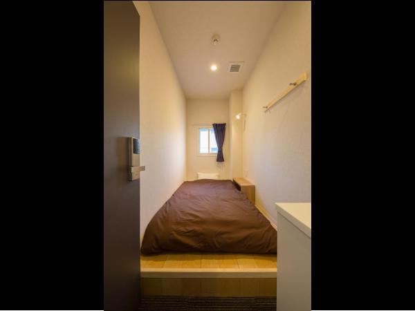 Hotel Plus Hostel SAPPORO : photo 3 de la chambre chambre simple avec salle de bains commune