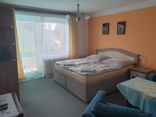 Pension Beránek : photo 8 de la chambre chambre double deluxe avec douche