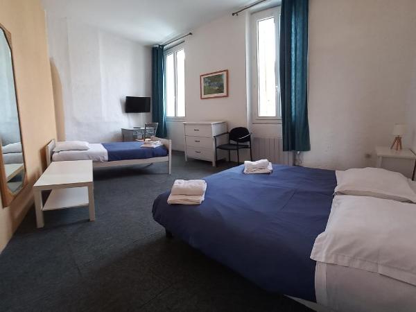 Hôtel Du Cours : photo 4 de la chambre chambres communicantes - 4 personnes