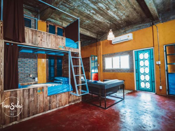 Time Sabai 32 : photo 2 de la chambre lit simple en dortoir