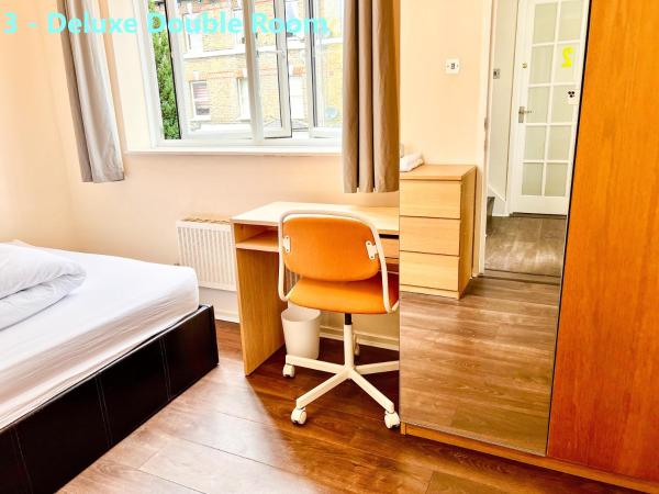 Centel - Excellent Stay in London Zone 1 : photo 7 de la chambre chambre double deluxe