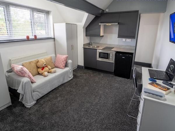 FREE PARKING Cosy Studios close to city and QE and UOB! : photo 1 de la chambre chambre double