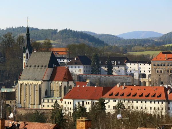 Penzion Krumlov - B&B - Massage studio : photo 5 de la chambre chambre quadruple - duplex