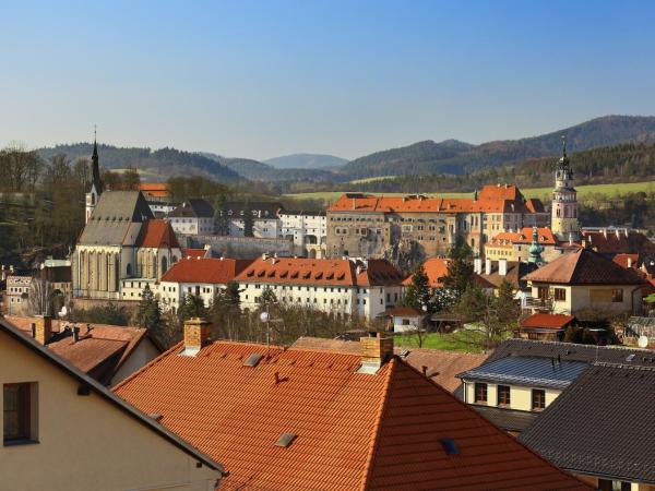 Penzion Krumlov - B&B - Massage studio : photo 6 de la chambre chambre quadruple - duplex