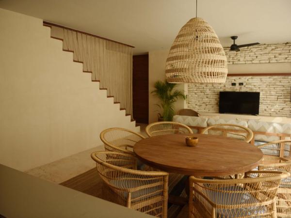 Copal Tulum Hotel : photo 1 de la chambre appartement premium rooftop 3 chambres avec 1 lit king-size, 4 lits simples, 1 canapé-lit king-size et piscine privée - vue sur jardin