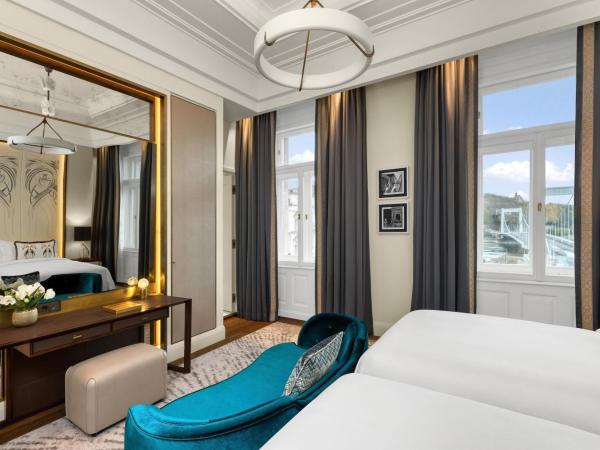 Matild Palace, a Luxury Collection Hotel : photo 2 de la chambre chambre lits jumeaux - vue sur rivière