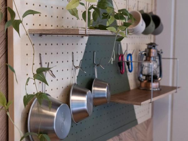 Glamping Tokyo Asakusa : photo 8 de la chambre chambre lits jumeaux avec cabinet de toilette commun