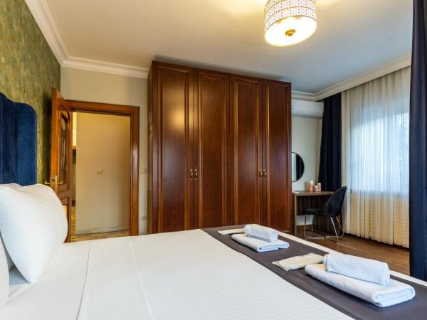 BayMari Suites Plus Florya : photo 7 de la chambre appartement 3 chambres deluxe avec balcon - vue sur piscine