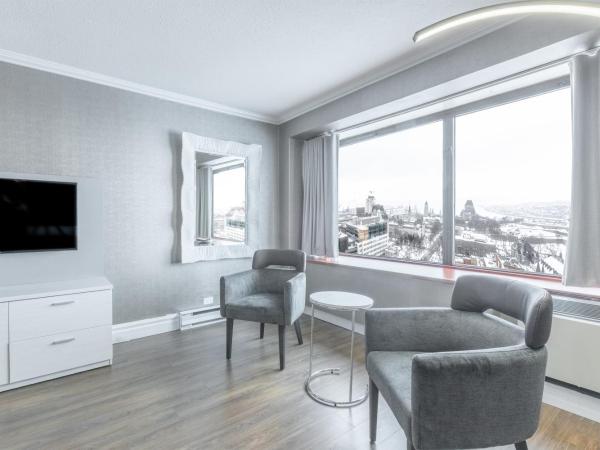 Hôtel Le Concorde Québec : photo 5 de la chambre chambre lit king-size deluxe