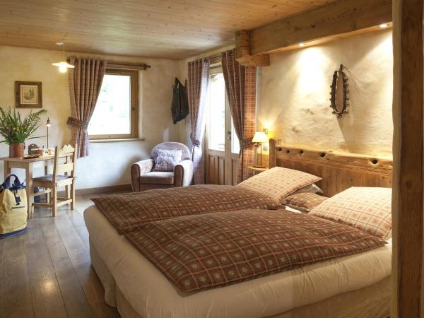 Chalet-Hôtel Les Fermes de Pierre & Anna : photo 2 de la chambre chambre double ou lits jumeaux