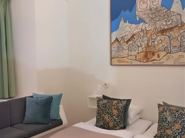 Hotel Hornsgatan : photo 2 de la chambre chambre lits jumeaux Économique - rez-de-chaussée