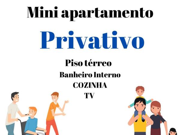 Bela Curitiba Hostel : photo 8 de la chambre studio - accessible aux personnes à mobilité réduite