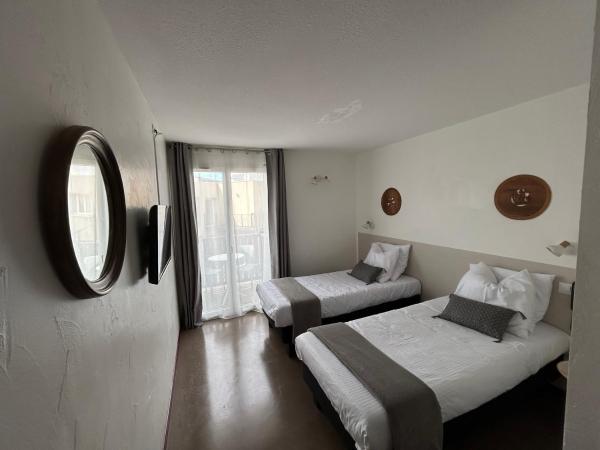 Logis Hotel De La Clape : photo 2 de la chambre chambre lits jumeaux confort