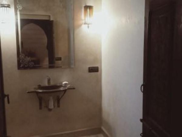 Riad Sidi Hicham : photo 1 de la chambre chambre lits jumeaux - vue sur jardin