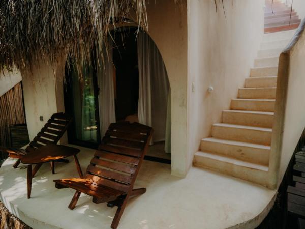 Papaya Playa Project : photo 5 de la chambre hébergement casita jungle piscine sur toit