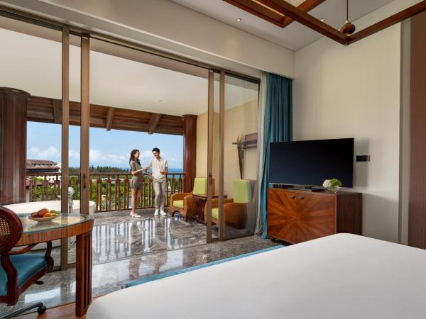 Fairmont Sanya Haitang Bay : photo 2 de la chambre fairmont gold room, lounge access, 1 king bed ocean view
