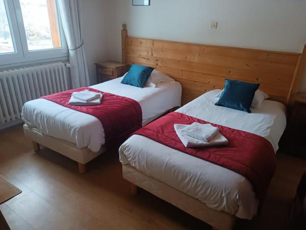 Hôtel de l'Impossible : photo 4 de la chambre chambre lits jumeaux standard - vue sur montagne