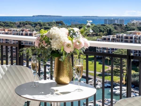 Cannes Marina Appart Hotel Mandelieu : photo 3 de la chambre studio - vue sur mer