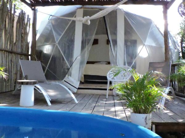 Glamping Tulum with private mini pool : photo 10 de la chambre tente