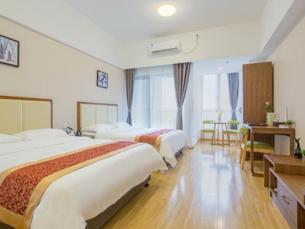 Livetour Hotel Shenzhou Road Metro Guangzhou : photo 1 de la chambre chambre lits jumeaux deluxe