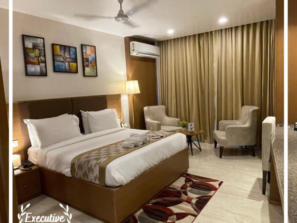 Saltstayz Executive Studio Apartment : photo 8 de la chambre studio avec balcon 