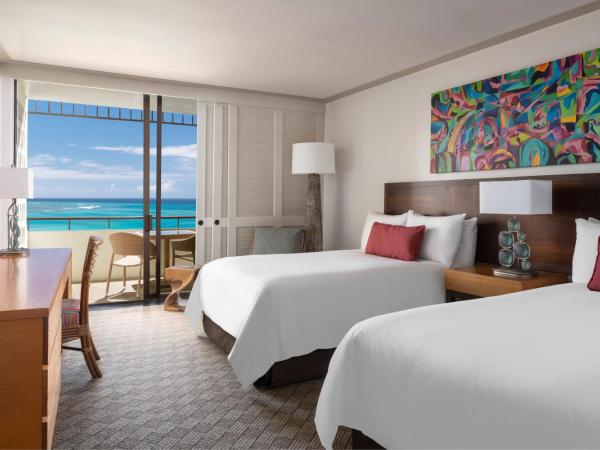 The Royal Hawaiian, A Luxury Collection Resort, Waikiki : photo 1 de la chambre hébergement d’angle lit king-size océan - mailani