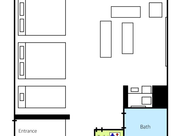 HOTEL COCON : photo 9 de la chambre studio standard