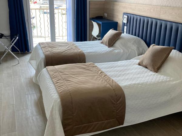Hotel Le Golfe : photo 5 de la chambre chambre double ou lits jumeaux supérieure - vue sur mer