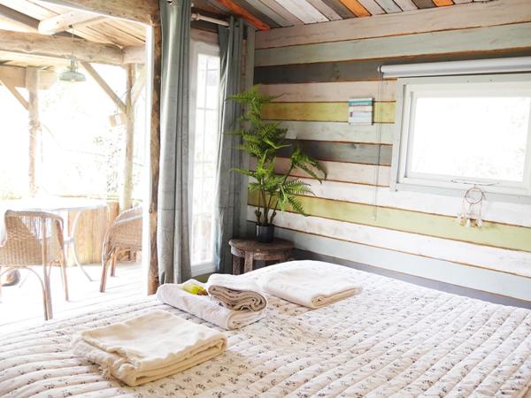 Bamboo Lodge Groningen : photo 5 de la chambre chalet 1 chambre