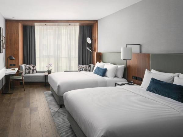 Prague Marriott Hotel : photo 1 de la chambre chambre club 2 lits queen-size avec accès au m club