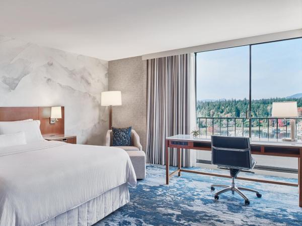 The Westin Bayshore, Vancouver : photo 1 de la chambre chambre lit king-size deluxe - vue sur port et montagne