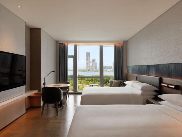 Guangzhou Marriott Hotel Nansha : photo 2 de la chambre executive double room with two double beds and lounge access