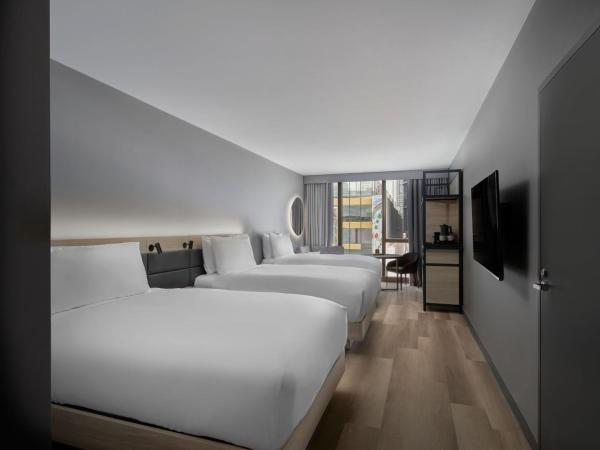 AC Hotel by Marriott Melbourne Southbank : photo 5 de la chambre deluxe guest room, 3twin/single beds