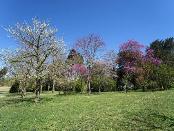 Domaine de Lanis - Maison d'hôtes avec parc et piscine : photo 3 de la chambre chambre double - vue sur jardin