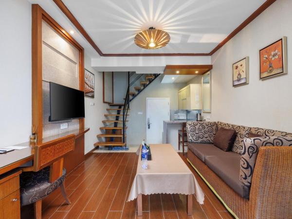 Sunflower Hotel & Residence, Shenzhen : photo 3 de la chambre suite lit king-size de luxe en duplex