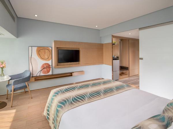 Sentosa Hotel Apartment Taoyuan Branch : photo 5 de la chambre studio lit queen-size de caractère