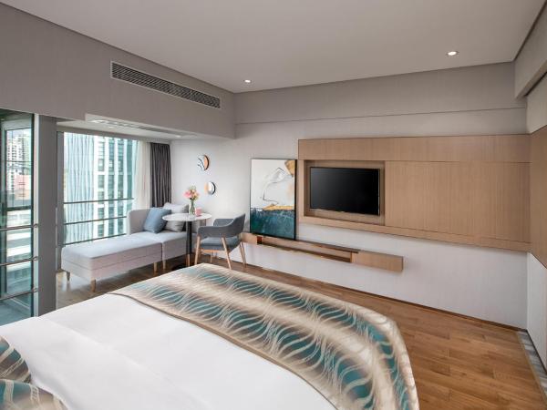 Sentosa Hotel Apartment Taoyuan Branch : photo 6 de la chambre studio lit queen-size de caractère