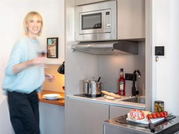 Brera Serviced Apartments Munich Schwabing : photo 9 de la chambre appartement cosy avec cuisine