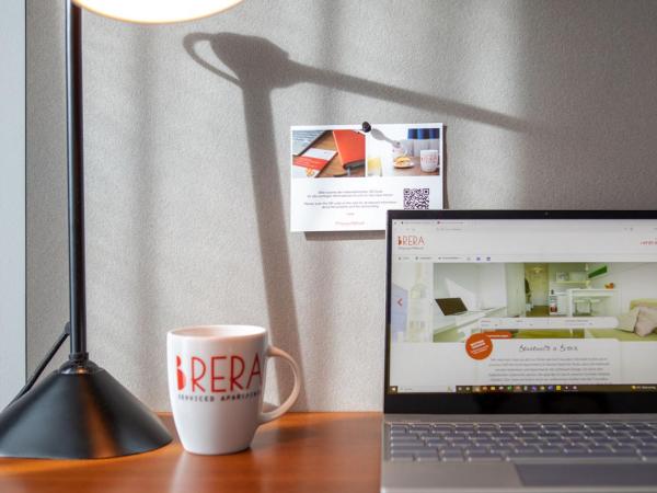 Brera Serviced Apartments Munich Schwabing : photo 7 de la chambre appartement cosy avec cuisine