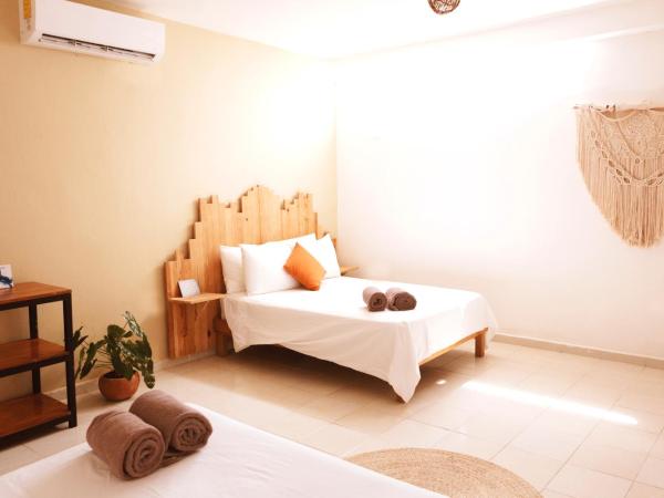 Mezcal Hostel : photo 3 de la chambre chambre quadruple avec salle de bains privative