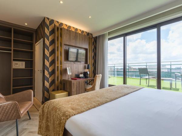 Leonardo Hotel Antwerp The Plaza : photo 5 de la chambre chambre sur le toit avec lit double