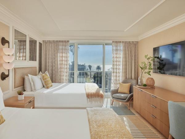 Viceroy Santa Monica : photo 1 de la chambre chambre 2 lits queen-size - vue partielle sur océan