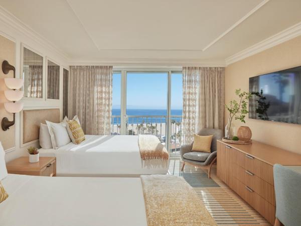 Viceroy Santa Monica : photo 1 de la chambre hébergement 2 lits queen-size - vue sur océan