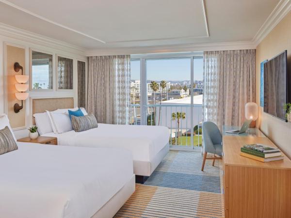 Viceroy Santa Monica : photo 1 de la chambre hébergement 2 lits queen-size - vue sur piscine