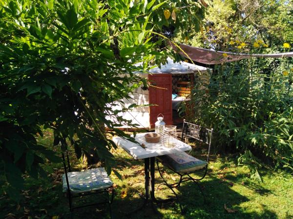 La Yourte du Jardin Caché : photo 5 de la chambre tente