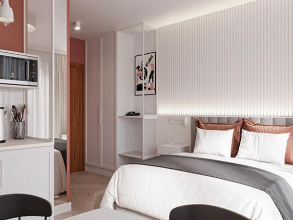 Best Western Hotel Portos : photo 3 de la chambre studio lit king-size avec kitchenette