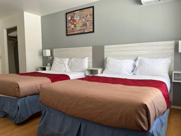 Hotel Motel Le Regent : photo 3 de la chambre chambre double avec 2 lits doubles - non-fumeurs